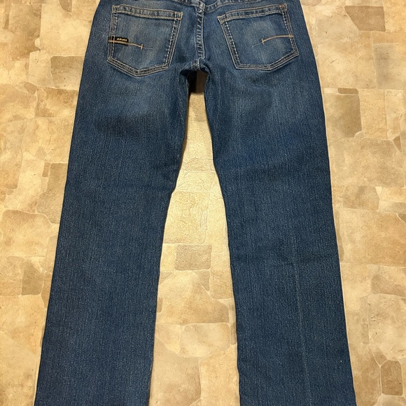 Ariat Rebar M5 Men's Straight Leg Blue Jeans 34x32 - Picture 8 of 9